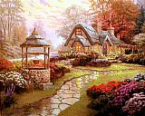 Make a Wish Cottage 2 by Thomas Kinkade